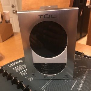 Tul Notebook 3 inch Rings Black